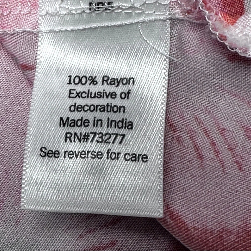 SO, soft springy  Pastel  Pink / white / Green floral sundress, Girls' 14 / 16